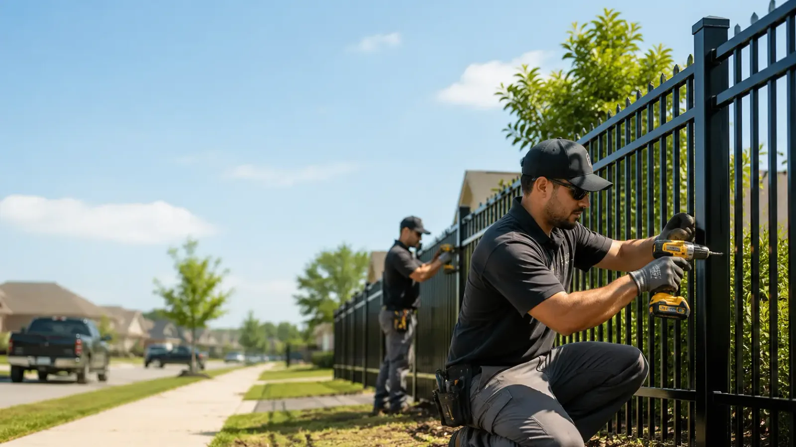Metal Fence Installation in Moneta, VA